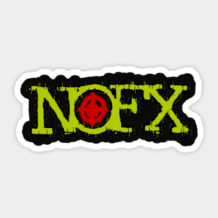 Nofx target Sticker